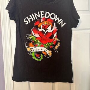 Shinedown Black Graphic Tee
